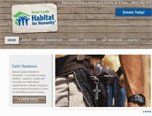 Tablet Screenshot of blounthabitat.org